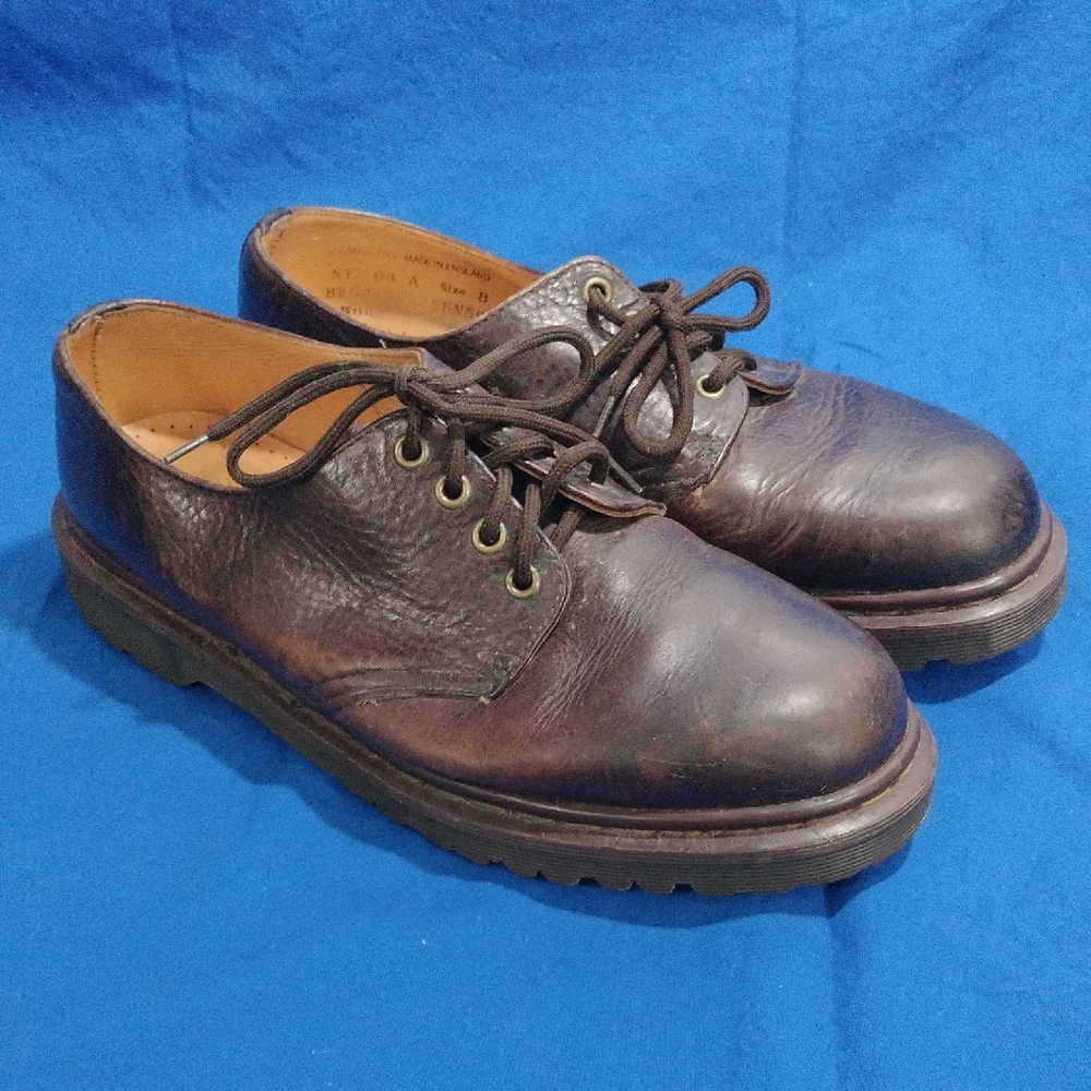 Men's Dr. Martens Brown Leather Loafers